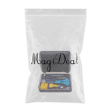 Max 143 Pcs Watch Repair Tool Kit Link Remover Spring Bar Back Case Opener Black