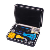 Max 143 Pcs Watch Repair Tool Kit Link Remover Spring Bar Back Case Opener Black
