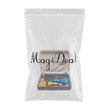 Max 143 Pcs Watch Repair Tool Kit Link Remover Spring Bar Back Case Opener Brown