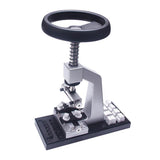 Max Watchmaker's Repair Tool 5700 Bench Watch Opener Case Back Press Wood Base
