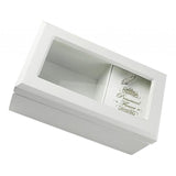 Max Musical Wooden Jewelry Box Organizer Jewelry Display Jewelry Gift Box White