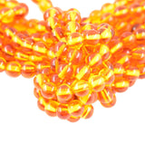 Max Synthetic Amber Round Beads DIY Making Jewelry Loose Beads Strand 15.5 Inch