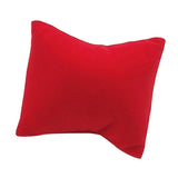 Max Jewelry display pillow 7x8cm velvet mini cushion for watch bracelets  Red