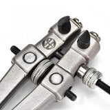Max Steel double-sided double head V type watch back case opener remover closer