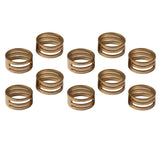 Max 10pcs Retro Copper Ring Bead Tool DIY Jewelry Hanging Rings Birthday Gift