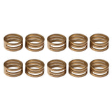 Max 10pcs Retro Copper Ring Bead Tool DIY Jewelry Hanging Rings Birthday Gift