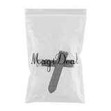 Max Leather Rubber Wrist Watch Strap Band Replacement Wristband 38mm Black