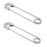 Max Stylish Earrings Punk Safety Pin Earrings Ear Piercing Jewelry Silver