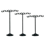 Max 3Pack Metal T Bar Earring Necklace Jewelry Display Stand Rack Holder Set 01