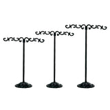 Max 3Pack Metal T Bar Earring Necklace Jewelry Display Stand Rack Holder Set 01