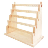 Max Maxb Wood Earring Stand Earring Holder Display Stand Jewelry Display Rack 5 Tier