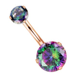 Max Crystal Zircon Body Piercing Navel Labret Tongue Eyebrow Barbell Jewelry 6