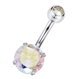 Max Crystal Zircon Body Piercing Navel Labret Tongue Eyebrow Barbell Jewelry 7