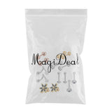 Max 1 Set Nose Lip Tongue Eyebrow Tragus Navel Belly Ring Piercings D