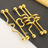 Max Maxb 5PCS Body Piercing Ring Labret Tongue Eyebrow Barbells Nose Studs Jewelry 2