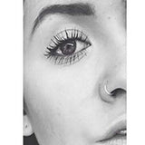 Max 2pcs Nose Ring Nose Hoop Tragus Helix Ear Piercing Steel Ring 8mm Silver