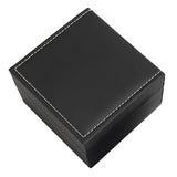 Max Black Watch Box PU Leather Wrist Watch Organizer Jewelry Display Case Large