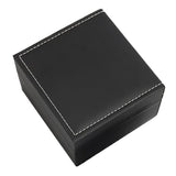 Max Black Watch Box PU Leather Wrist Watch Organizer Jewelry Display Case Large