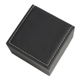 Max Black Watch Box PU Leather Wrist Watch Organizer Jewelry Display Case Small