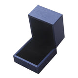 Max Maxb PU Leather Jewelry Gift Box Bangle Bracelet Storage Case Blue Ring Box