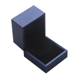 Max Maxb PU Leather Jewelry Gift Box Bangle Bracelet Storage Case Blue Ring Box