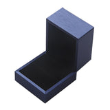 Max Maxb PU Leather Jewelry Gift Box Bangle Bracelet Storage Case Blue Ring Box