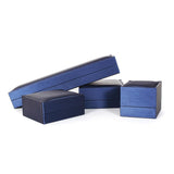 Max Maxb PU Leather Jewelry Gift Box Bangle Bracelet Storage Case Blue Ring Box