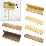 Max Maxb Wood Jewelry Organizers Necklace Bracelet Hook Racks Natural Wood C