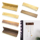 Max Maxb Wood Jewelry Organizers Necklace Bracelet Hook Racks Natural Wood C