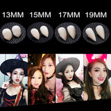 Maxbell Halloween false teeth vampire fangs zombie teeth COSPLAY costume props 13mm