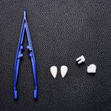 Maxbell Halloween false teeth vampire fangs zombie teeth COSPLAY costume props 13mm