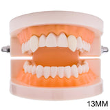 Maxbell Halloween false teeth vampire fangs zombie teeth COSPLAY costume props 13mm