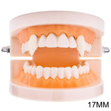 Maxbell Halloween false teeth vampire fangs zombie teeth COSPLAY costume props 17mm