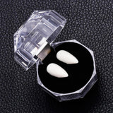 Maxbell Halloween false teeth vampire fangs zombie teeth COSPLAY costume props 17mm