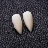 Maxbell Halloween false teeth vampire fangs zombie teeth COSPLAY costume props 17mm