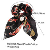 Maxbell Pearl pendant bow hair loop hair rope 2