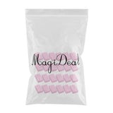 Maxbell 24Colorful Linen Paper Foam Box Ring Storage Holder Pin Display Box pink