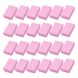 Maxbell 24Colorful Linen Paper Foam Box Ring Storage Holder Pin Display Box pink