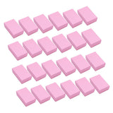 Maxbell 24Colorful Linen Paper Foam Box Ring Storage Holder Pin Display Box pink