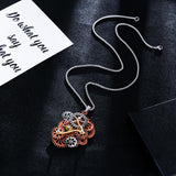 Maxbell Gothic Steampunk Necklace Pendant Vintage Style Women Men Prom Rock Jewelry