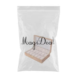 Maxbell Watch Box Wooden Display Case Organizer 12 Slot Fraxinus mandshurica Grain