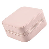 Maxbell Small Jewelry Box Case Storage Holder Pink