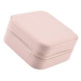 Maxbell Small Jewelry Box Case Storage Holder Pink