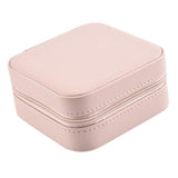 Maxbell Small Jewelry Box Case Storage Holder Pink