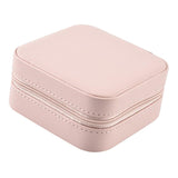 Maxbell Small Jewelry Box Case Storage Holder Pink