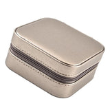 Maxbell Small Jewelry Box Case Storage Holder Champagne