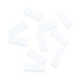 Maxbell 10 Multisize Siliccone Watch Band Replacement Sport Braclet 28MM white