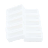 Maxbell 10 Multisize Siliccone Watch Band Replacement Sport Braclet 30MM white