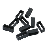 Maxbell 10 Multisize Siliccone Watch Band Replacement Sport Braclet 30MM Black