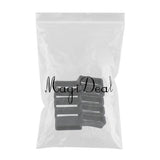 Maxbell Rubber Replacement Watch Band Strap Loops Watch Strap Keeper Retainer 10MM